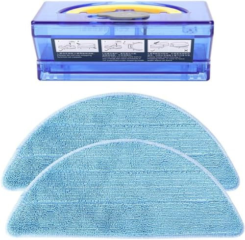 YUMILI Réservoir d'eau pour aspirateur, Haute qualité ménage Smart Sweeper réservoir d'eau aspirateur pour ILIFE V3/V5s/X5/V5s Pro, Remplacement du Chiffon de Nettoyage de Robot pour La Maison