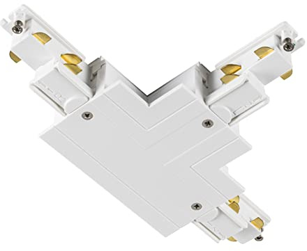 SLV T-Verbinder für S-TRACK 3-Phasen-System/Erde außen links, weiß, dimmbar