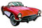 DiiliHiiri Leuchtendes 1956 Sportwagen-Schild – Original Retro-Schild von American Retro Sign Company. Leuchtendes LED-Schild als Geschenk für den Vater. Retro deko. Vintage-Schild ist 52 x 32 x 5cm