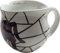 Jumbotasse Colani Kaffeetasse Becher XXL Tasse Kaffeebecher Spaßtasse Porzellan Colani Kuh Violett 600ml