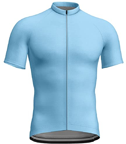 Zofedap Fahrradtrikot Herren Kurzarm MTB Atmungsaktiv Workout Radtrikot Fahrradbekleidung Radshirt Fahrrad Trikot Sweatshirt Sportshirt Sommertops