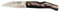 Navaja Cudeman Solsona Delta 344-A Hoja de Acero ACX-380 de 8,5 cm empuñadura de asta de toro de 11 cm y bloqueo trasero para Caza, Pesca, Supervivencia y bushcraft + Portabotellas Regalo (Con Funda)