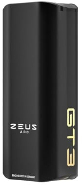 ZEUS Arc GT3 Vaporizer | Tragbarer Kräuter Verdampfer der 3. Generation | Verbesserter Luftstrom um 20%, GoldSink Technologie | Kompatibel mit Zeus ArcPods & Zeus XTruder Grinder | USB-C Schnelladung