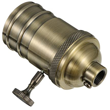 OSALADI Retro-lampenfassung E27 Vintage-lampenfassung Hitzebeständige Lampenfassung