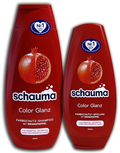 Set Schauma Color Glanz Shampoo + Spülung 400 +250 ml