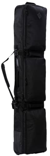 SUYUDD Roller Snowboardtasche mit Rollen | Snowboard- und Stiefeltasche | wasserdichte Snowboard-Laufradtasche für Herren/Damen – Platz für bis zu 2 Boards oder 2 Ski-Sets