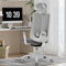 Magic Life Bürostuhl Ergonomischer Computer-Verstellbarer Schreibtischstuhl, verstellbare Lendenwirbelstütze mit verdicktem Kissen, 3D-Kopfstütze & Bequeme Armlehne Computerstuhl