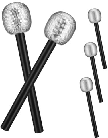 JOINPAYA 5pcs Inflatable Microphones for Parties Fancy Dress Microphone Prop Party Favors