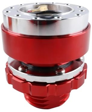 KWONIVLAN Lenkradadapter Schnellspanner Boss Kit für Thrustmaster T500 T300 T-GT TX (rot)