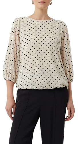 Comma Marlenehose aus Leinen mit Saum-Schlitzen