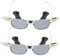 DEARMAMY 2 Stück Lustige Kuhbrille Lustige Kuh- lustige brillen Party- für Erwachsene partyzubehör partybrille Kuh-Brillenzubehör Kuh-Brillen-Requisite Stk