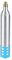 Cilindro de CO2 de botella de refresco recargable 0.6L Aluminio Brasa Universal Universal Hilo reutilizable Accesorio de carbonatación de repuesto Compatible con la mayoría de las (Ankroyubiupp3-11)