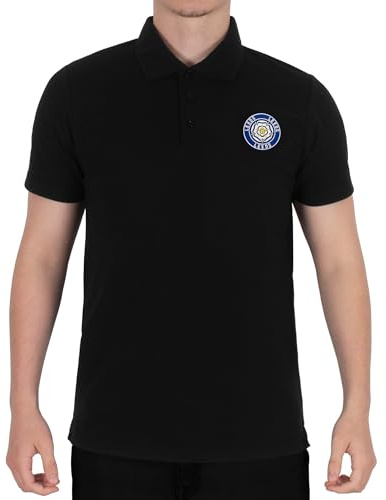 fan originals Leeds Polo Shirt Adults Black Rose 3XL