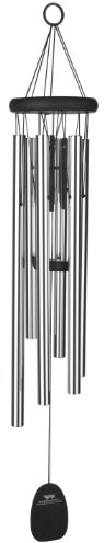 Woodstock Windspiel Pachelbel Canon, Silber, 82,6 cm