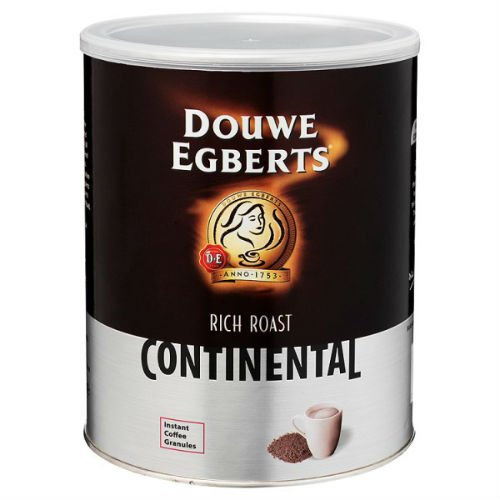 Douwe Egberts Rich Roast Continental Instant Coffee Granules 750G x Case of 6