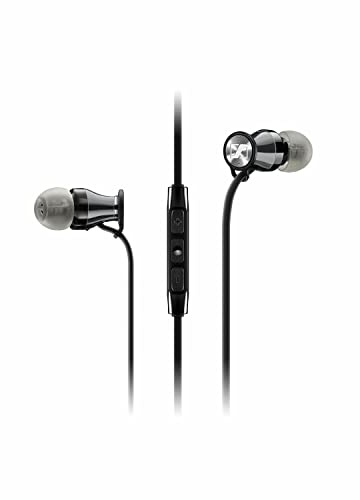 Sennheiser Momentum 2.0 In-Ear Headphones - Black/Chrome