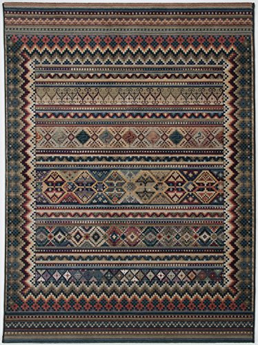 Theko Gabiro 416 Klassischer Orientteppich strapazierfähig und sehr robust in der Farbe Multicolor, Maße: 160cm x 235cm, 407964