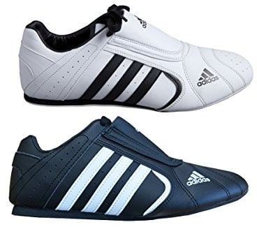 adidas Taekwondo Karate Trainingsschuhe Uni Gym Sneaker Kung Fu-Tai Chi Kampfsport Sport Leichte Schuhe Adi-Kick rutschfest Leicht Atmungsaktiv, weiß, 40 2/3 EU