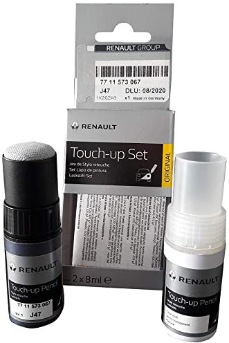 KIT DE 2 STYLOS RETOUCHES RENAULT - RQH BLEU IRON - ORIGINE CONSTRUCTEUR