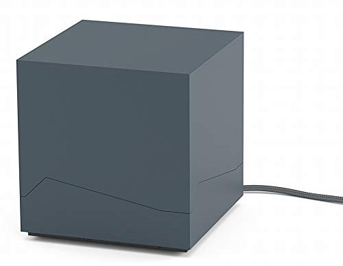 ZENS MANU QUBE Blue - Kabellose Ladestation und Powerbank von Design