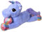 TE-Trend Flauschiges Stoffeinhorn 110 cm - perfektes Plüscheinhorn für kuschelige Stunden & magische Abenteuer - Zauberhaftes Kuscheleinhorn - Einhorn-Kuscheltier für kreative unvergessliche Momente
