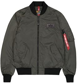 Alpha Industries MA-1 TTC Bomberjacke für Herren Greyblack