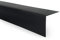 QUEST Cornière PVC Rigide Autoadhésive – Baguette d’Angle de Protection en PVC Dur pour Mur et Rebord – Profilé de Coin, 50x50mm, 100cm, noir