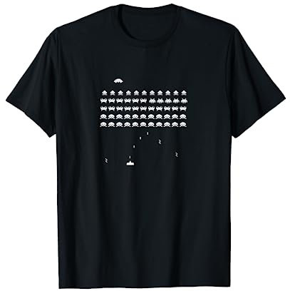 Retro Vintage 80's Arcade Game Invaders T-Shirt