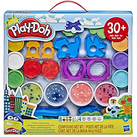 Play-Doh Hasbro Tools 'n Color Party (E8740), Multi-Colour