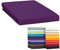 Moon-Classic Topper Spannbettlaken Spannbetttuch 120x200-120x220 cm Jersey aus 100% Baumwolle (Lila)