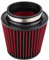Modifica universale per auto Ingresso aria di aspirazione ad alto flusso Filtro aria a cono tondo Pulitore 100 mm per filtro aria sportivo universale Filtro aria sportivo da 80 mm