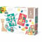 SES Creative | Sophie die Giraffe Ausmalen und Malen | 2-in-1-Set Fingerfarben + waschbare Filzstifte | Kreative und pädagogische Aktivität | Sichere kreative Freizeitgestaltung | Geschenkidee