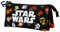 Star Wars Chibi-Fan Dreifach Federmäppchen, Mehrfarbig, 23 x 11 cm