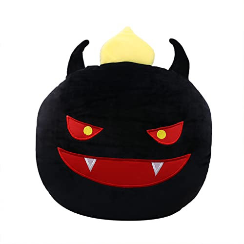 URFEDA Halloween Dinosaur Plüschtier Little Devil Bat Stofftier Puppe Geschenk für Kinder Schwarz