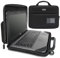 IBENZER EVA Stay-in Protective Case for 11 MacBook Air/Asus/Acer/Samsung/HP/Lenovo Chromebook Laptop, Hardshell Laptop Bag with ShoulderStrap+Handle+Pocket for K-12 Students,Work,Black, EVA-LSPK-BK