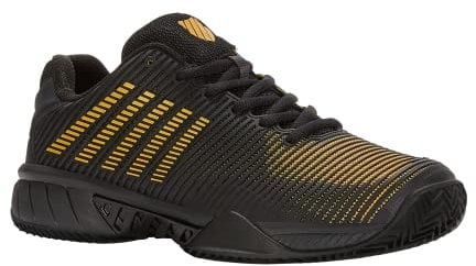 K-Swiss Performance Herren Hypercourt Express 2 HB Tennis Shoe, Moonless Night/Amber Yellow, 45 EU