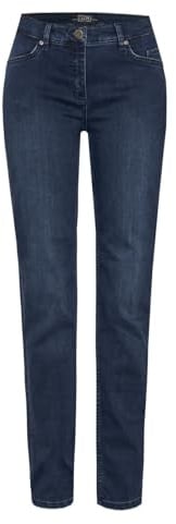 Toni Dress Damen Jeans Perfect Shape Straight Dark Blue - 23
