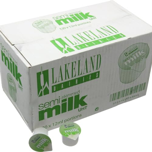 Lakeland Semi-Skimmed Milk Pots (Pack of 120)
