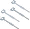 Young Wolf 4Pcs Stereo Removal Tools Replacement Radio Car Radio Removal Tool Key Accessories (Compatible with Kenwood Head)