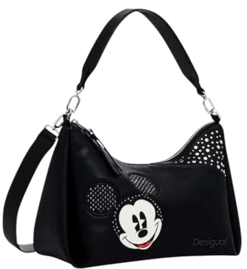 Desigual Women's Accessories PU Hand Bag, Black