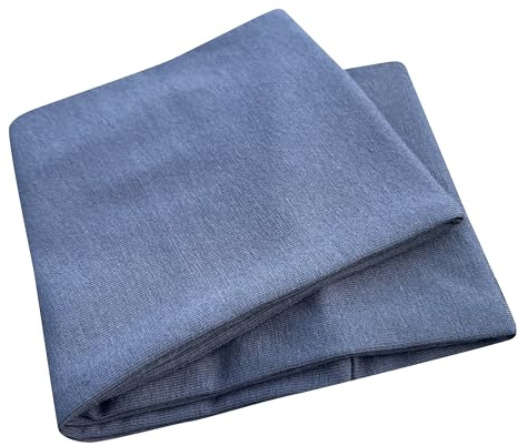 Wollhuhn ÖKO Kinder/Jungen/Mädchen Cooles Elastisches Stirnband/Haarband Bequem Zweilagig Jersey Viele Motive (Einfarbig Dunkelgrau)