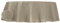 Tischdecke Gartentischdecke Beige 140x180 cm oval PVC Weichschaum rutschfest Outdoor wetterbestädnig Balkon Terrasse