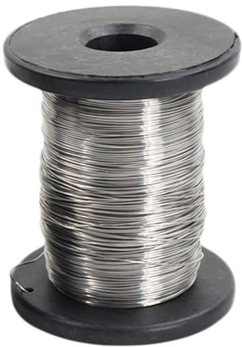 TIHONORI Filo di Titanio ad Alta purezza al 99,995% - Diametro 0,2 mm-6 mm - Filo di Titanio Puro per Saldatura di Gioielli Fai-da-Te,TA2 0.5mm*1000mm