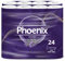 Phoenix Soft Lavender Fragranced Luxury Toilet Rolls Bulk Buy - Quilted White 3 Ply Toilet Paper - Pack of 120 Toilet Tissue (12 x 10 Packs)