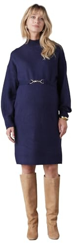 ENVIE DE FRAISE Umstands-Strickkleid mit Schmuckgürtel