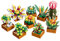 Under the Baubles Succulent Flower Building Blocks Set for Adults - 9 Artificial Plants for Room Decoration Crafts - Botanical Collection - Mother' Day, Birthday Gift for Women, Him & Her (913 Pieces