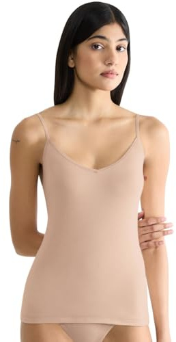 Sloggi Damen Go Daily Cotton Spaghetti Top Undershirt (1er Pack)