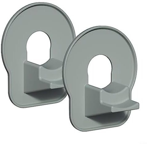 HavenDomicile Paquete de 1/2 soportes para manguera de piscina Intex, soportes de tubo de 1.25 zoll para piscinas sobre el suelo, instalación sin taladro, evita la flacidez, material ABS (1 unidad)