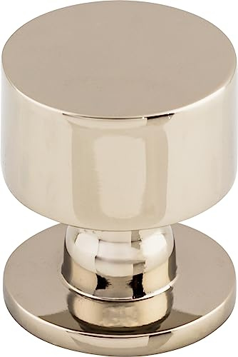 Top Knobs TK821PN Serene Collection 1-1/8 Lily Knob, Polished Nickel