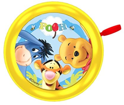 Disney Unisex Jugend Winnie The Pooh Fahrradklingel, Mehrfarbig, S